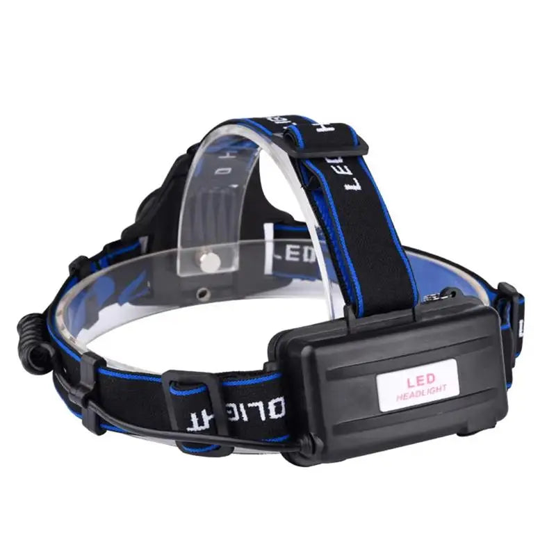 Rechargeable LED Headlamp – Super Bright, Zoomable Fishing & Camping Headlight, Telescopic Zoom