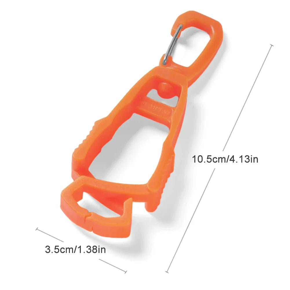 Glove Clip Hanger Safety Holder for Work and Outdoor Use