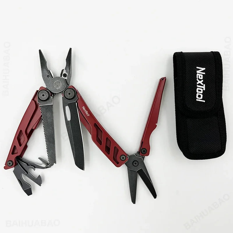 NEXTOOL Flagship Pro 16-in-1 Multitool with Pliers and Knife for EDC and Outdoor Use