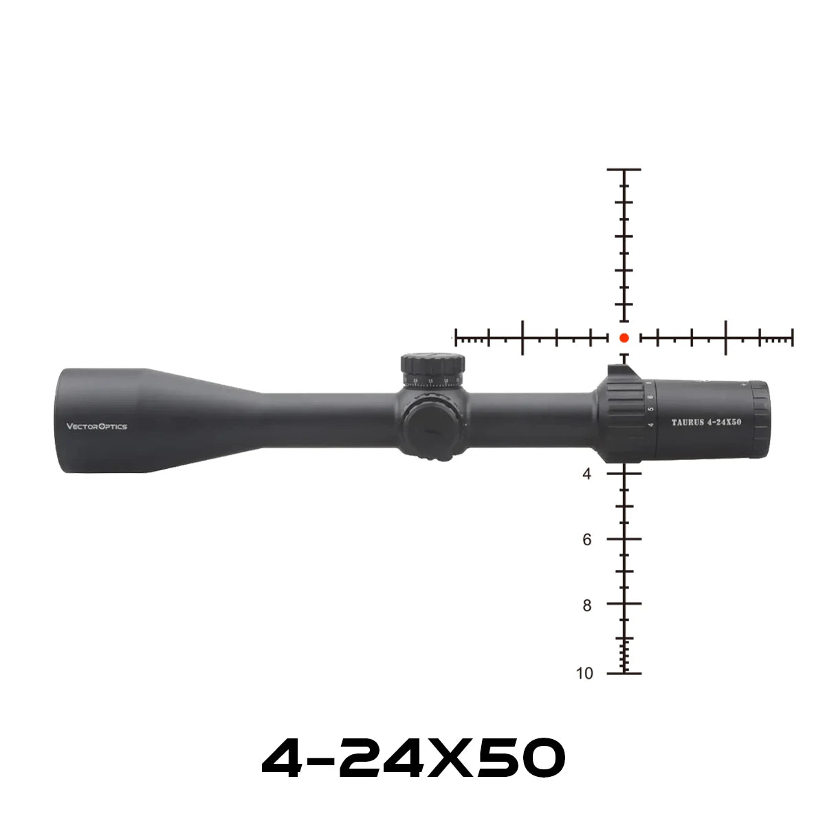 VECTOR OPTICS Tauron FFP Riflescope – Diamond Clear Image for Hunting & Competition