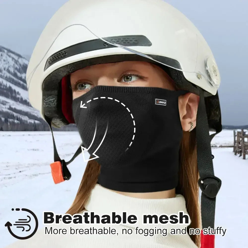 GUMAO Cycling Face Mask Cover – Breathable Neck Gaiter for Sports & Outdoor Activities