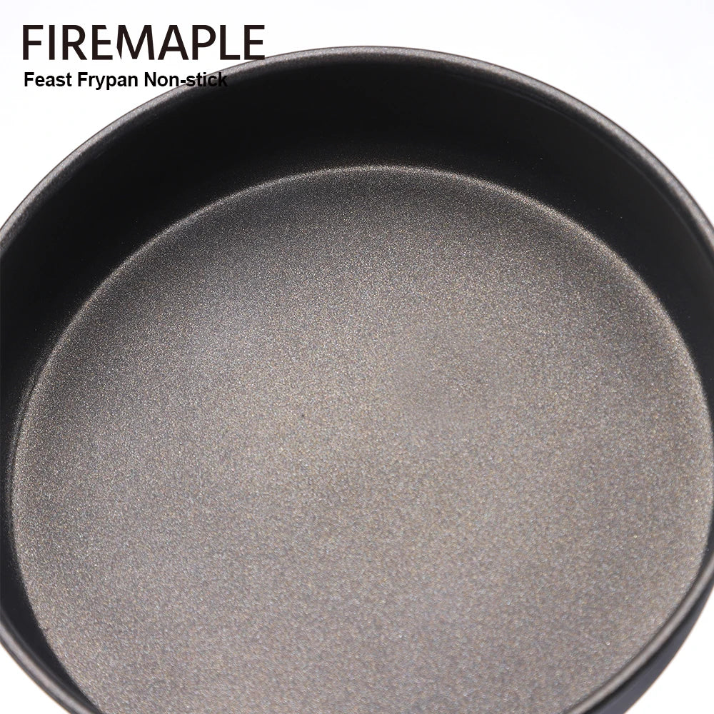 FIRE MAPLE Feast Non-Stick Frying Pan - 262g Lightweight Camping Skillet for NZ Hunting Expeditions