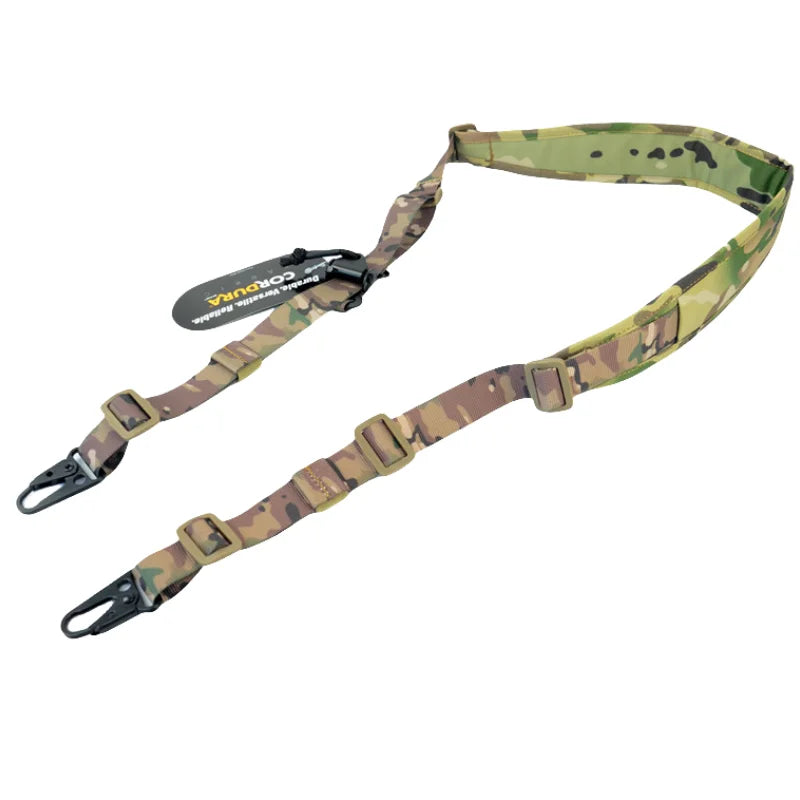 Hunting Rifle Tactical Sling 2 Point Padded Modular Shooting Strap