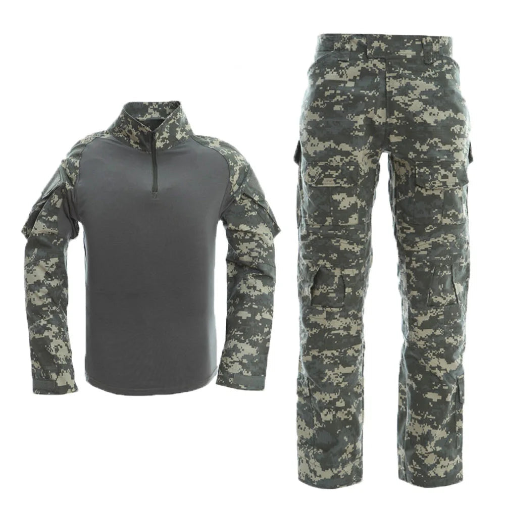 G2 Combat Tactical Suit – Multicam Camouflage Hunting & Airsoft, Outdoor Hunting Ghillie Suit