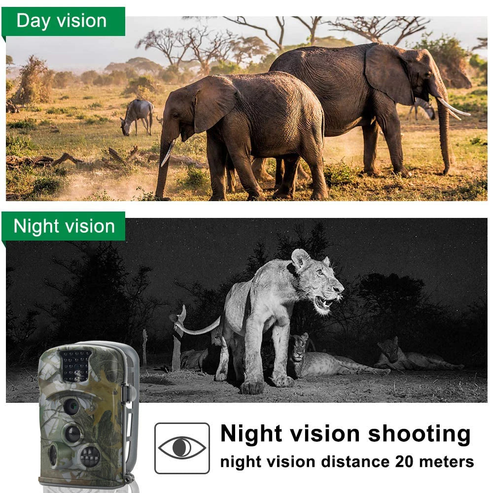 SUNTEKCAM HC-5210A 20MP 1080P Trail Camera – Night Vision IP66 Waterproof