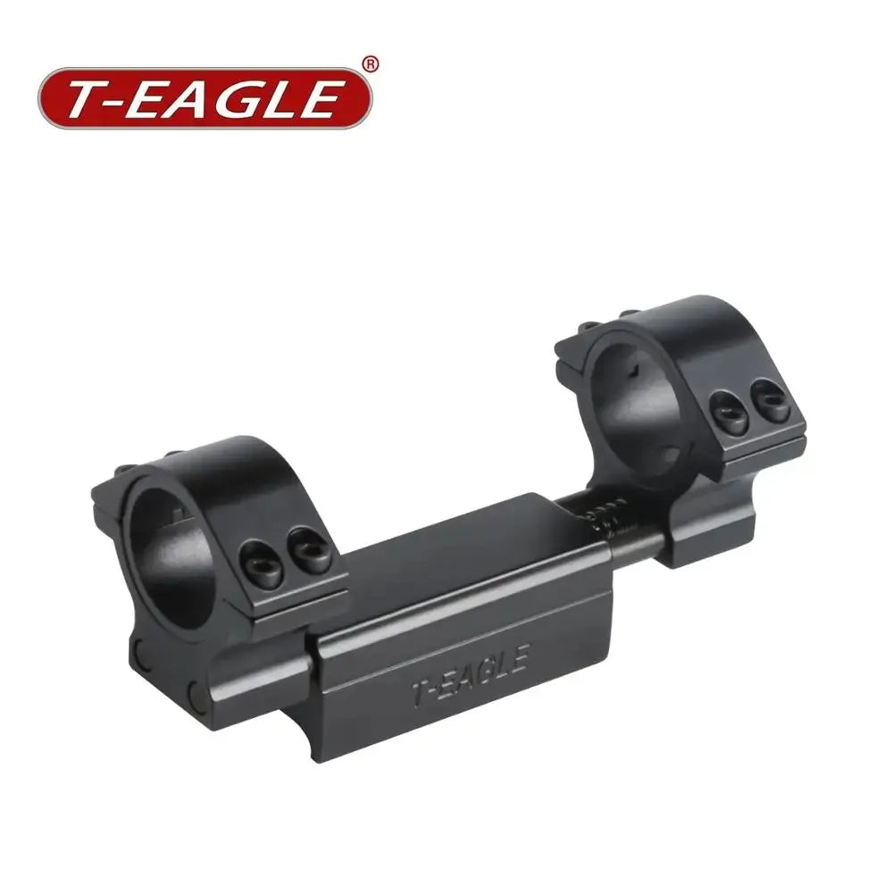 T-EAGLE Scope Rings 25.4/30mm with Spring Buffer - Dovetail & Picatinny Rail Mounts for Hunting