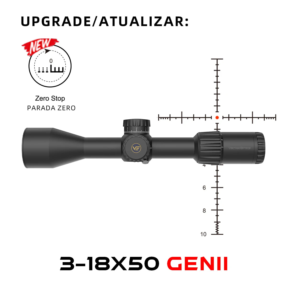 VECTOR OPTICS Tauron FFP Riflescope – Diamond Clear Image for Hunting & Competition