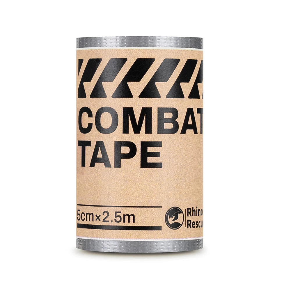 RHINO RESCUE Duct Tape Weatherproof Combat-Grade Adhesive for Emergency & Multi-Purpose Use