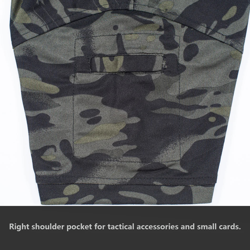 MEGE KNIGHT Men's Quick-Dry Hunting T-Shirt - Breathable Camouflage Top for NZ Summer Expeditions