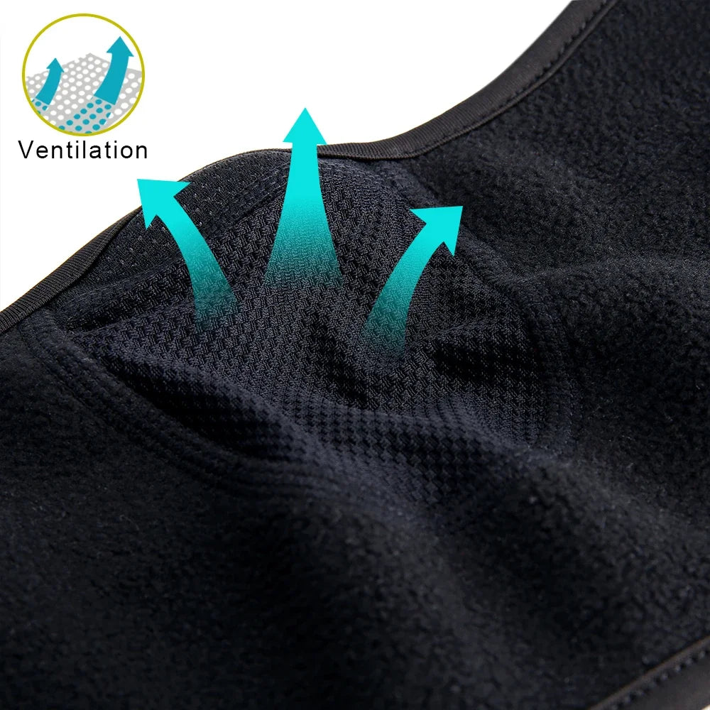 GUMAO Cold Weather Neck Warmer – Thermal Fleece Face Bandana for Winter Sports