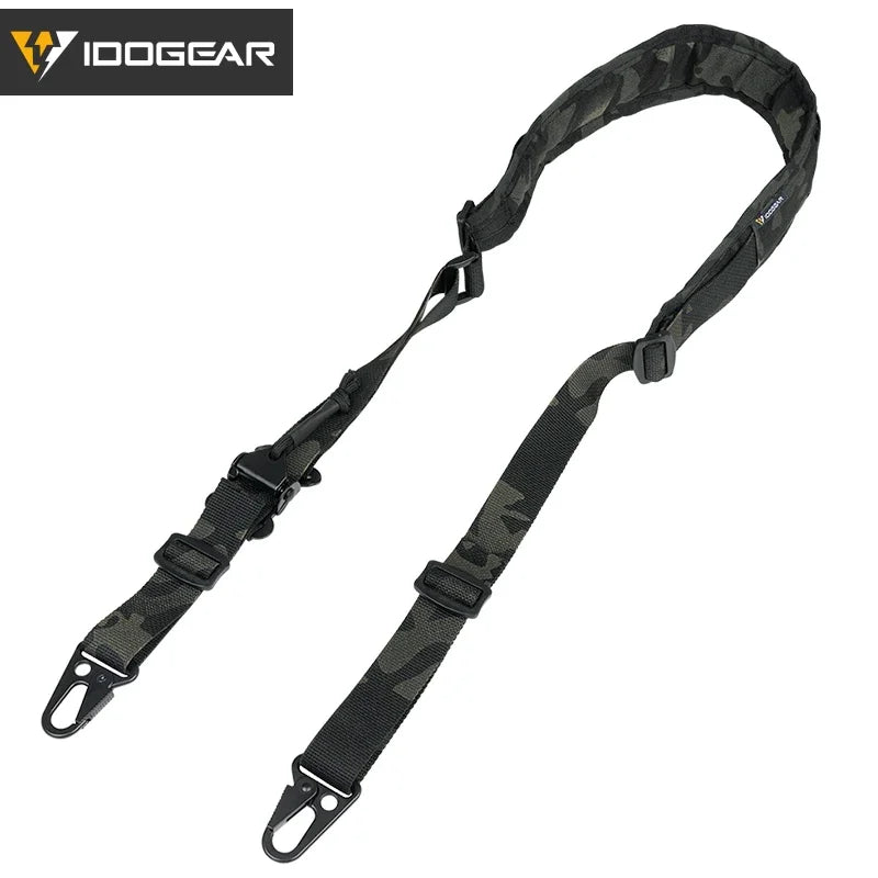 IDOGEAR 2-Point Tactical Sling – Quick Adjustable Combat Strap for Hunting & Airsoft