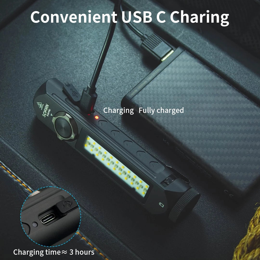 SOFIRN IF24 PRO RGB Flashlight - 1800 Lumen Multi-Color Torch with 340m Range for NZ Hunting