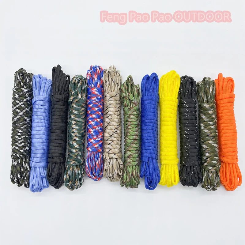 KOTUDENAVY 550 4mm 7-Core Paracord Rope for Camping and Survival