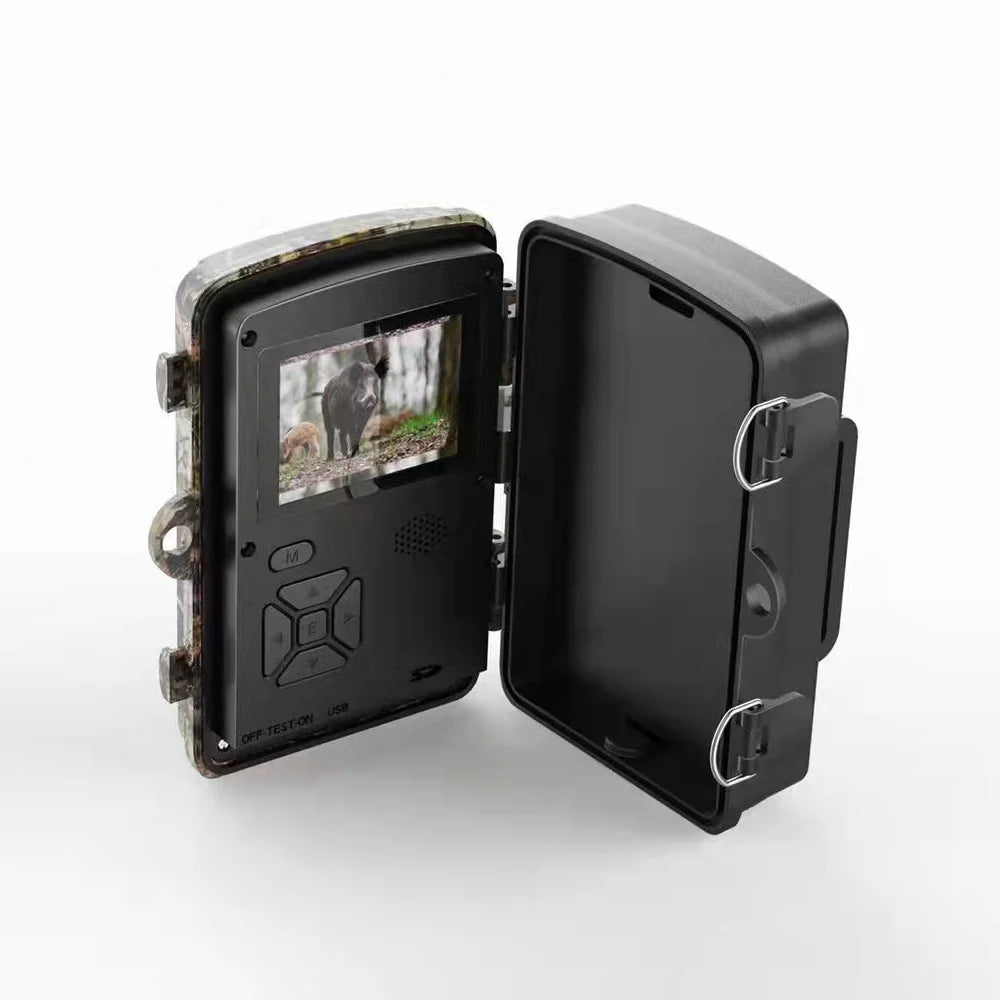 Hunting Trail Camera 16MP 1080P – Motion Activated Night Vision Wildlife Photo Trap