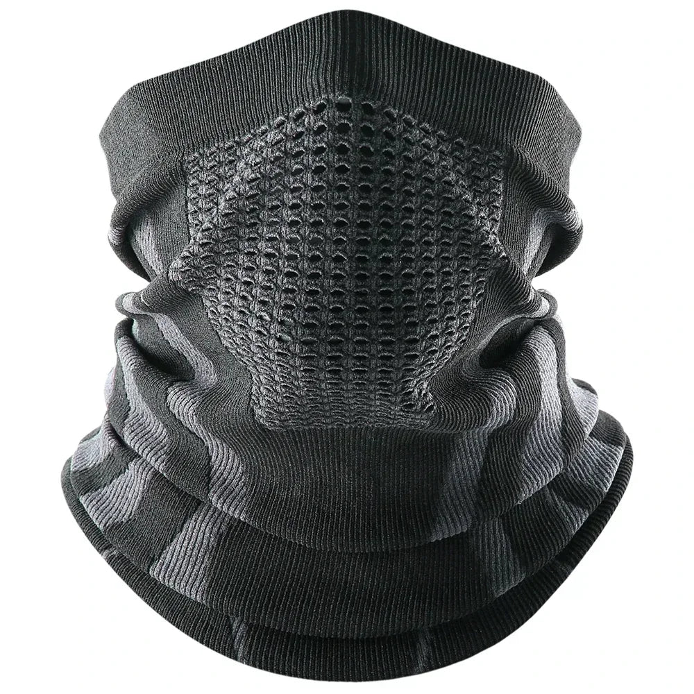 GUMAO Thermal Face Bandana Mask – Breathable Neck Warmer for Cycling & Winter Sports