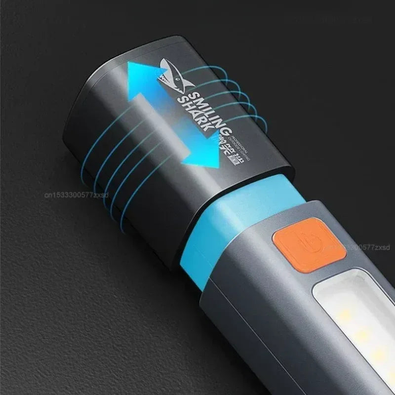 Xiaomi Outdoor Flashlight – Rechargeable Long-Range LED with Floodlight, Portable for Hunting