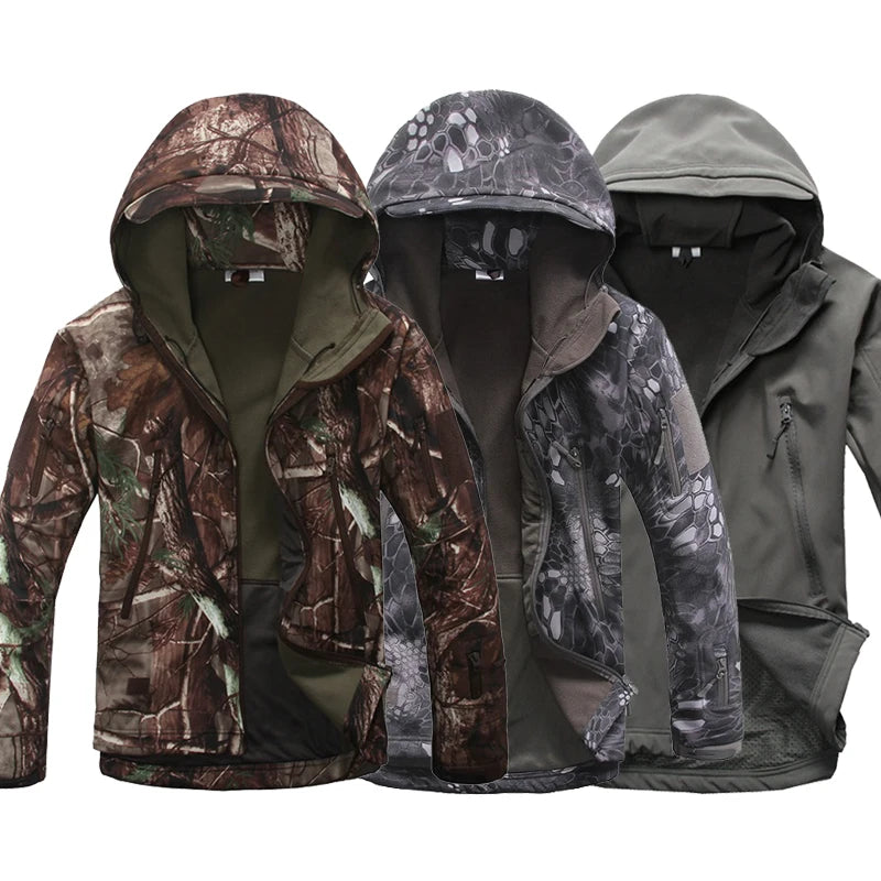 REFIRE GEAR Lurker Soft Shell Camouflage Jacket - Waterproof Stealth Hunting Coat for NZ Bush Stalking