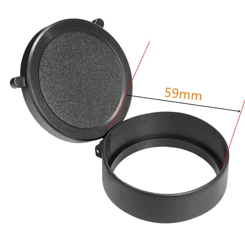 TAC-OR Quick Flip Rifle Scope Lens Cover for 25-69mm Caliber