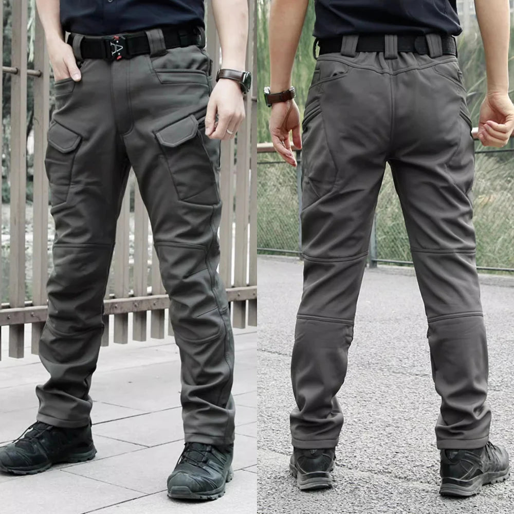 VIKTACTICAL Winter Soft Shell Pants - Fleece-Lined Waterproof Trousers for NZ Alpine Hunting