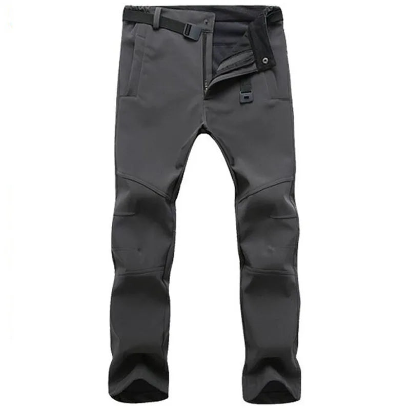 VIKTACTICAL Winter Soft Shell Pants - Fleece-Lined Waterproof Trousers for NZ Alpine Hunting