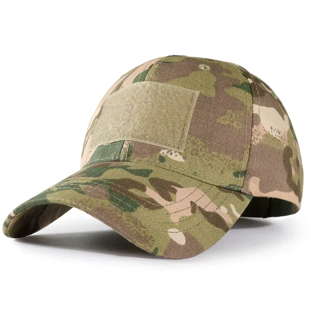 GUMAO Tactical Camouflage Baseball Cap Adjustable Mesh Hat