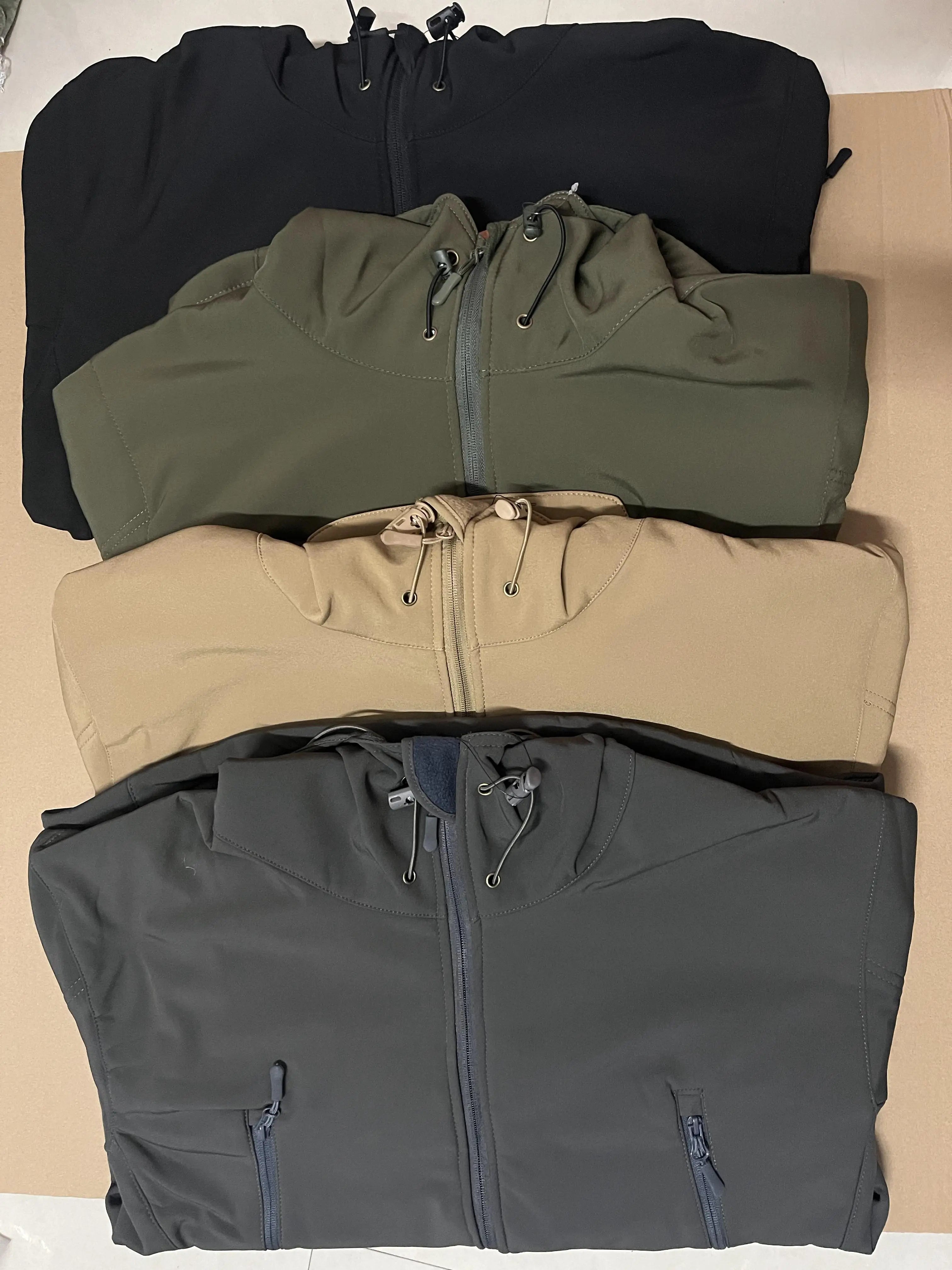MAZEROUT Men's Tactical Softshell Jacket & Trousers