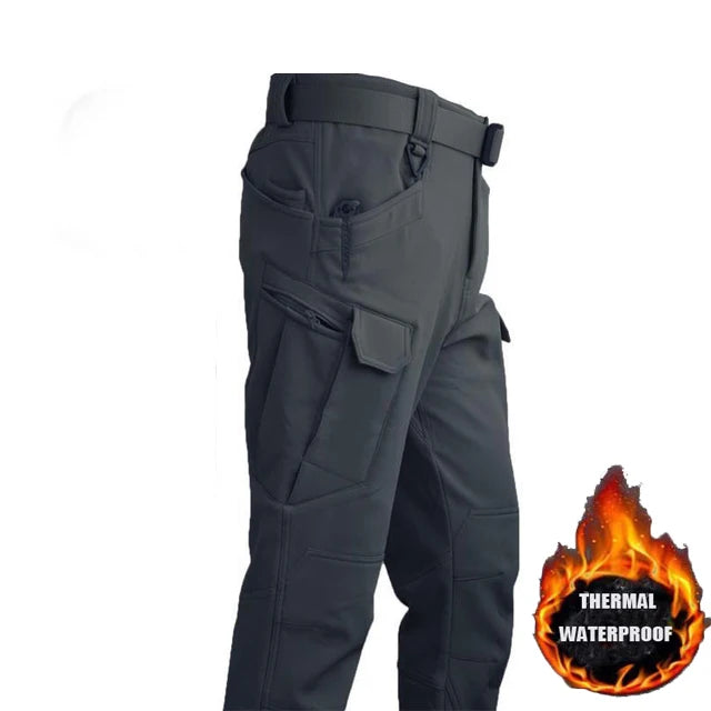 MAZEROUT Men's Winter Softshell Jacket & Cargo Trousers S-5XL