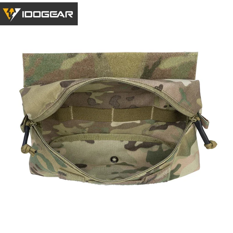 IDOGEAR Tactical Mini Dangler Drop Pouch – Compact MOLLE Abdominal Fanny Pack