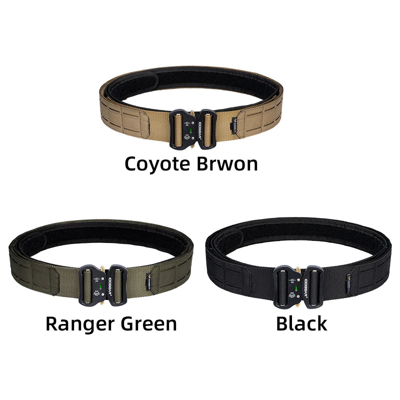 IDOGEAR 2-Inch Quick Release Belt - MOLLE Hunting Belt System for NZ Outdoor Expeditions