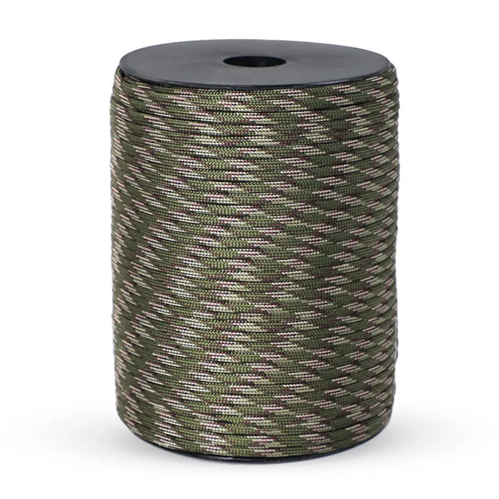 NOBLE EAGLE Military 650 Paracord – 9-Strand 4mm Tactical Survival Rope for Camping