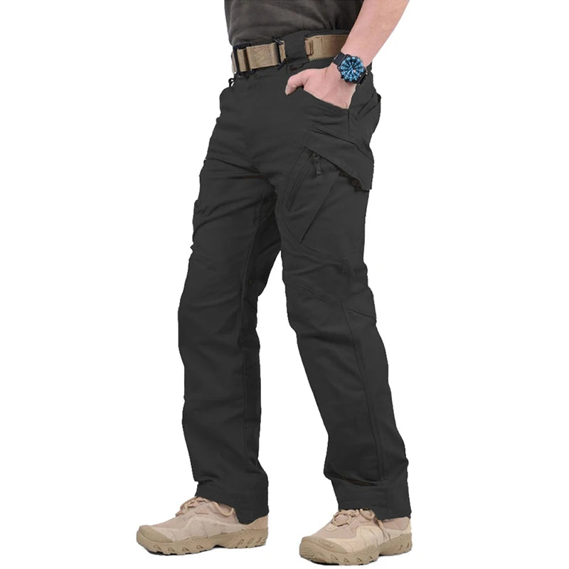 REFIRE GEAR IX9 Tactical Cargo Pants - 9-Pocket Stretch Cotton Trousers for NZ Hunting Expeditions