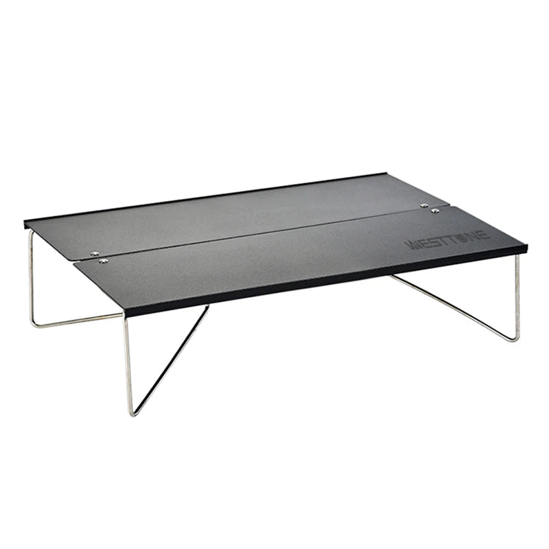 WEST TUNE Pop-Up Outdoor Mini Portable Folding Table for Camping