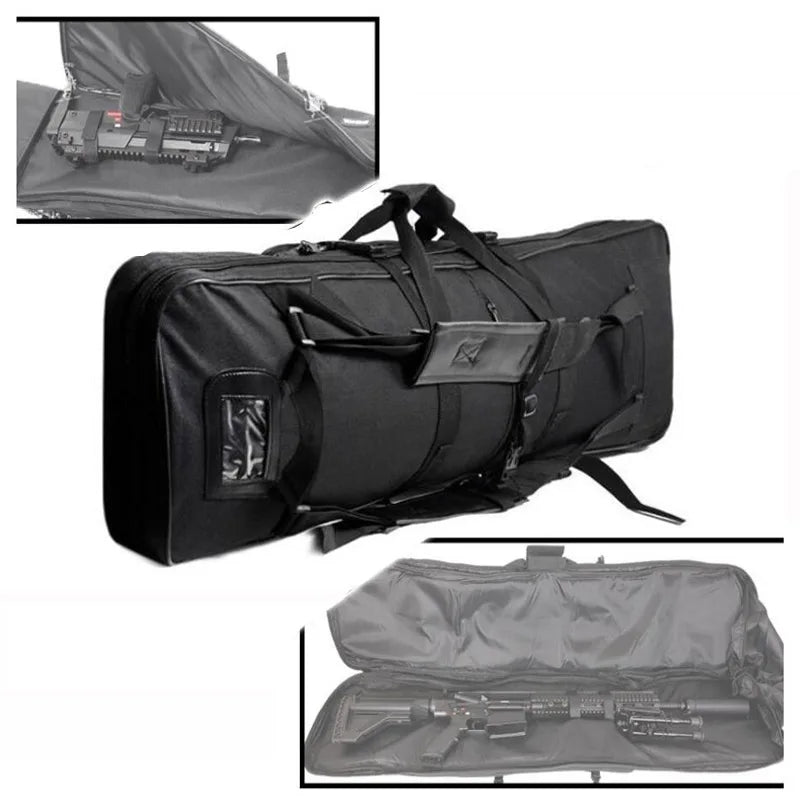 RUIN HAWK Tactical Hunting Gun Bag – 81/94/115cm Nylon Rifle Carry Case with Shoulder Strap