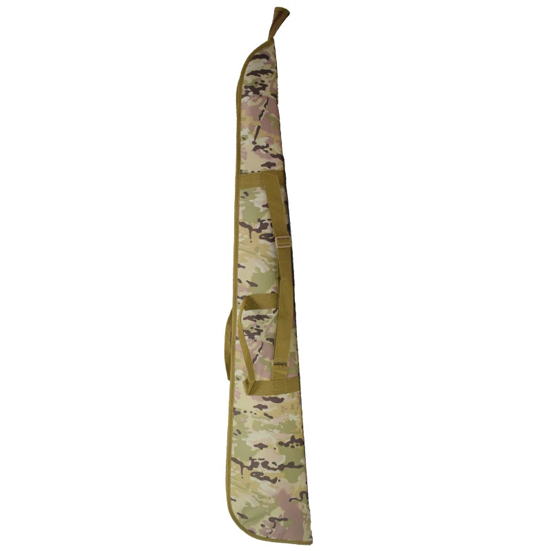 128cm Outdoor Tactical Rifle Bag Padded Hunting & Sniper Rifle Backpack, Air Cushion Sponge Hoster