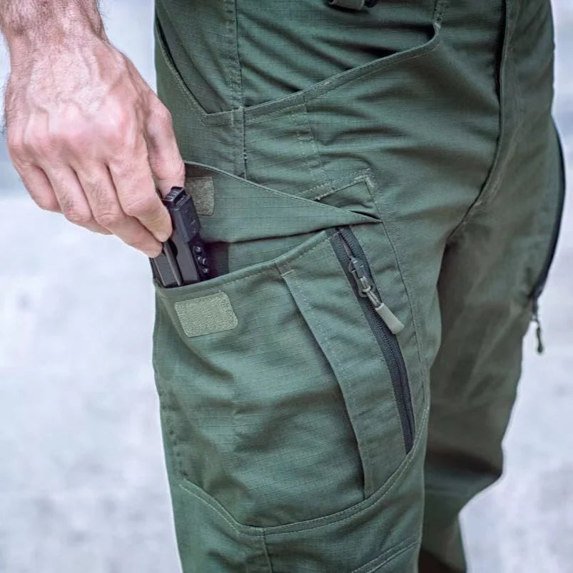 MAZEROUT Men's Tactical Outdoor Trousers Polyester Combat Pants