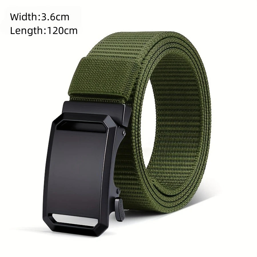FENRUIEN Tactical Nylon Canvas Belt Multifunctional Buckle