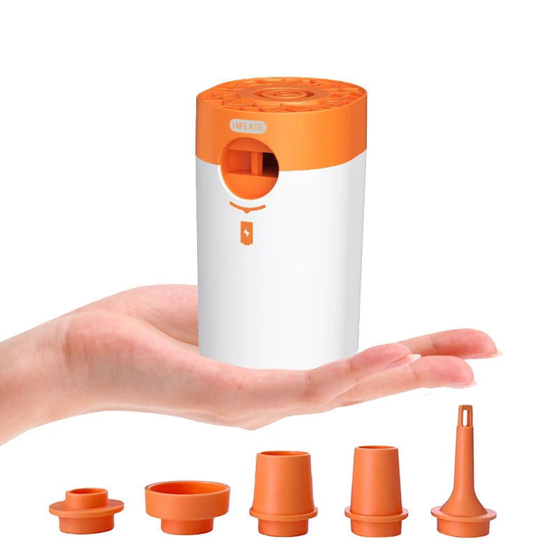 WESTTUNE 2-in-1 Wireless Air Pump – Portable Battery-Powered Inflator & Deflator for Camping