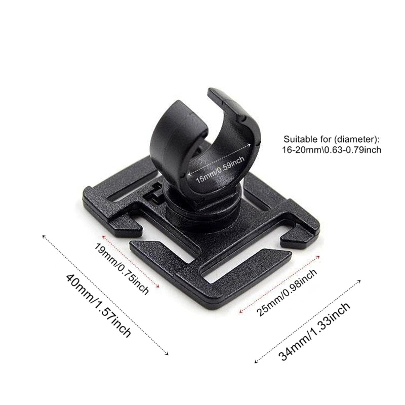 ALONEFIRE Swivel Flashlight Holder Clip