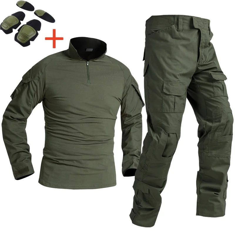 G2 Combat Tactical Suit – Multicam Camouflage Hunting & Airsoft, Outdoor Hunting Ghillie Suit