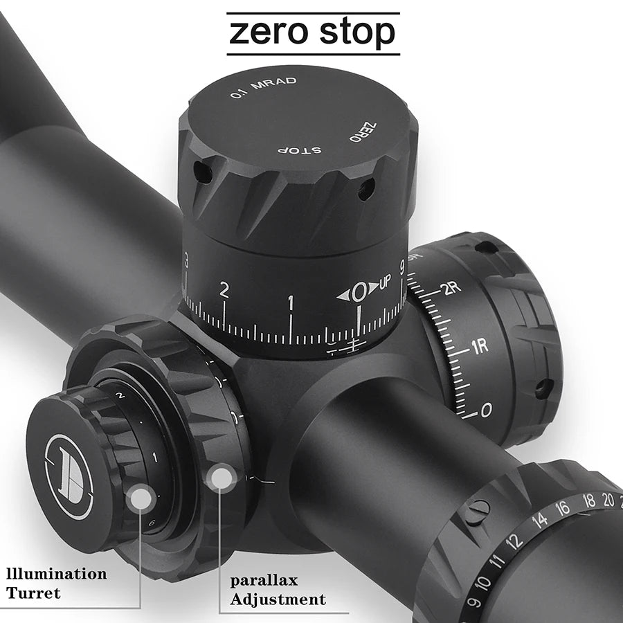 DISCOVERYOPT HD GEN-II 5-30×56 SFIR FFP Rifle Scope - Professional Long Range Optic with 34mm Tube