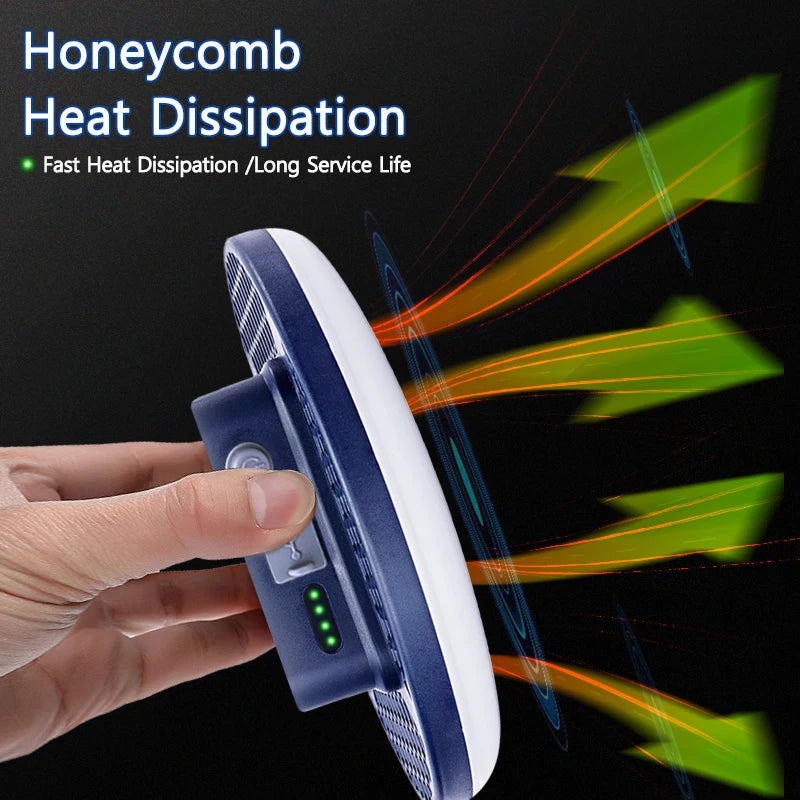 MOSLIGHTING Rechargeable Camping Lantern - Multi-Model LED Light with 15600mAh Battery