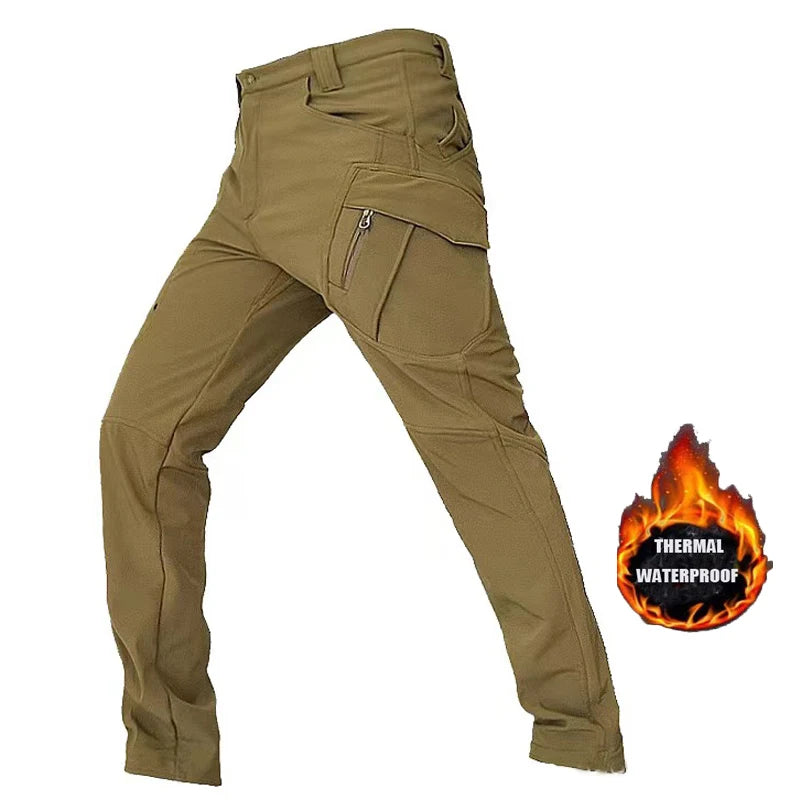 MAZEROUT Men's Tactical Softshell Jacket & Trousers