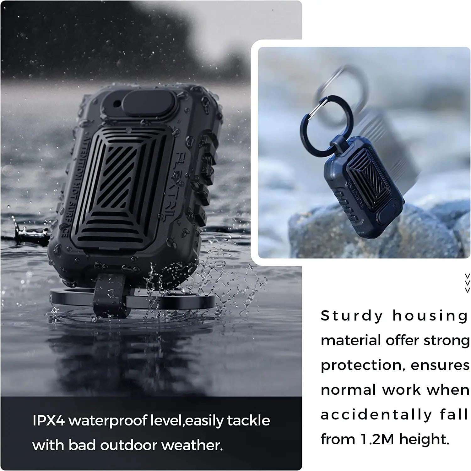 FLEXTAILGEAR LIGHT REPELLER Portable Mosquito Repellent Device