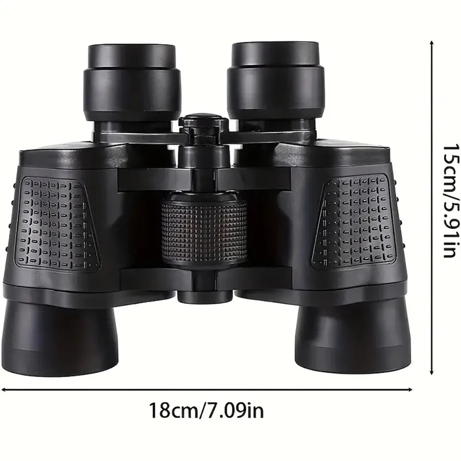 80x80 High Magnification Professional Binoculars – HD Binoculars for Hunting, Camping & Outdoor Trips