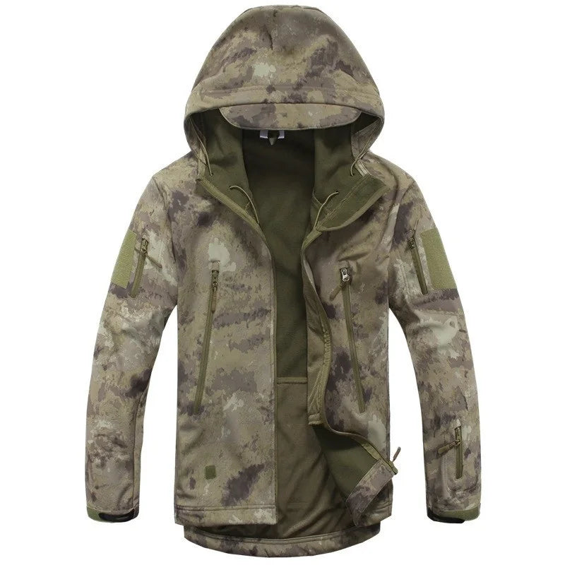 REFIRE GEAR Lurker Soft Shell Camouflage Jacket - Waterproof Stealth Hunting Coat for NZ Bush Stalking