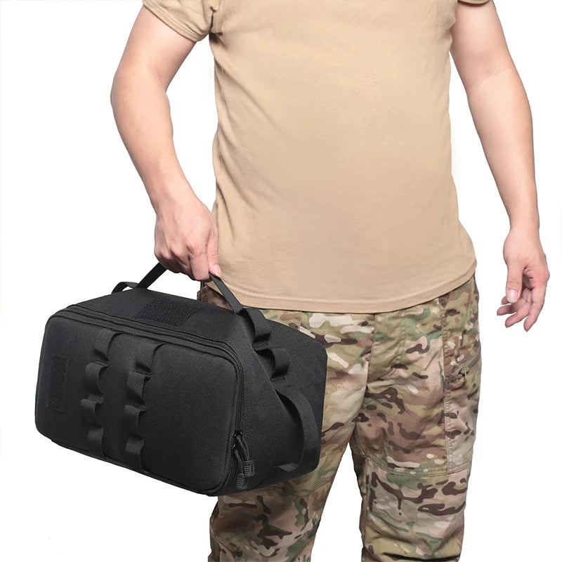 PACOONE Outdoor Camping Gas Tank Storage Bag for Cookware and Tools