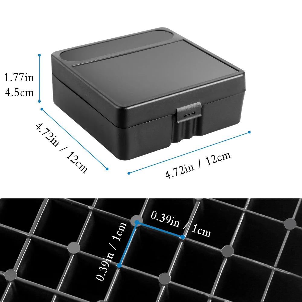 AIRSSON Ammunition Case – 50/100 Round Ammo Storage Box for .38super, 9mm, .223, 7.62x39