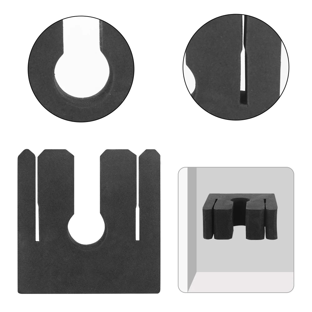 Foam Gun Holder Wall Mount – 1/2PCS Storage Rack for Rifles & Shotguns