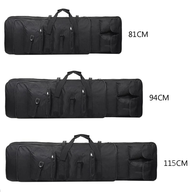 RUIN HAWK Tactical Hunting Gun Bag – 81/94/115cm Nylon Rifle Carry Case with Shoulder Strap