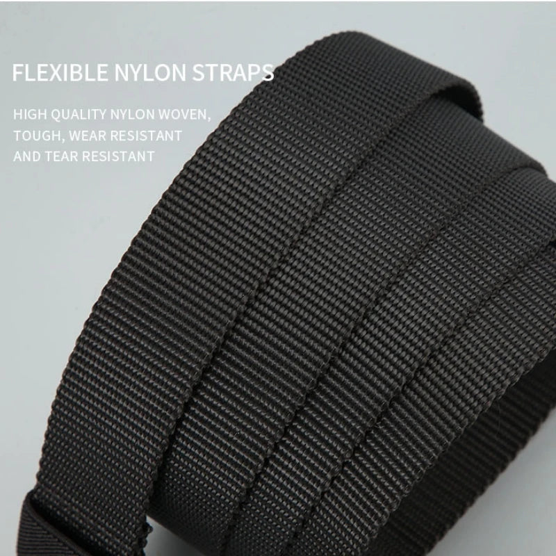 FENRUIEN Tactical Nylon Canvas Belt Multifunctional Buckle